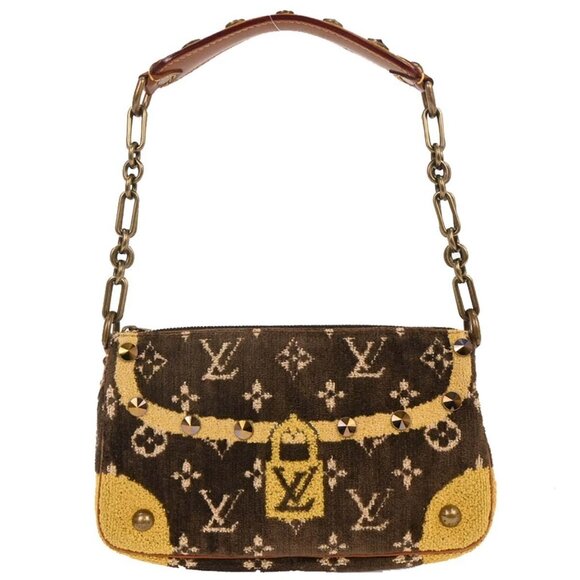 Louis Vuitton Monogram Trompe L'oeil Pochette Accessoires M92710 SL1004 177639 - Picture 1 of 8
